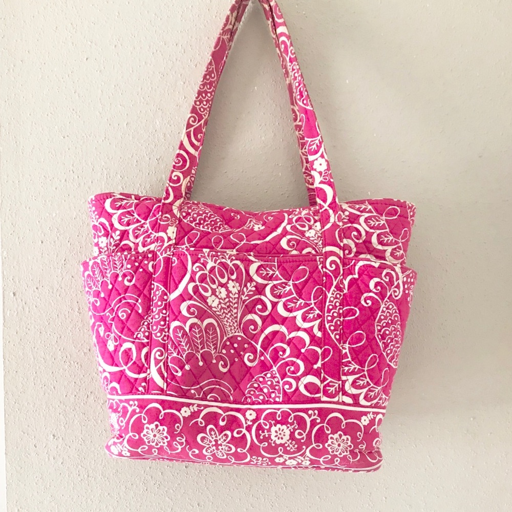 Vera Bradley Pink Birds Tote